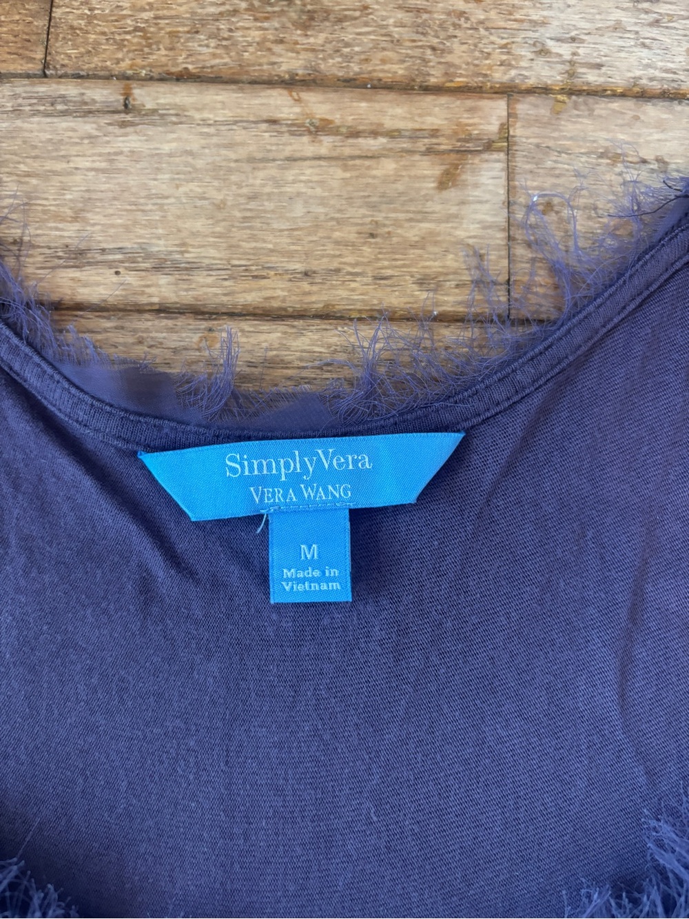 Women's Simply Vera sleeveless purple dress size medium - Picture 8 of 8